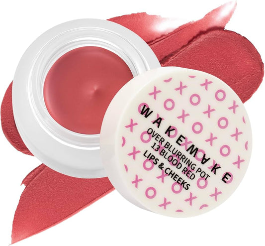 WAKEMAKE Over Blurring Pot-13 Blood Red 4.5g