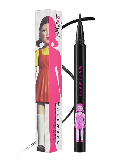 WAKEMAKE Any-Proof Pen Eyeliner-01 Black 0.5g