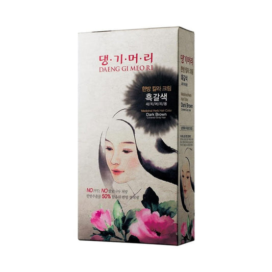 Daeng Gi Meo Ri Medicinal Herb Hair Color-Dark Brown 120g