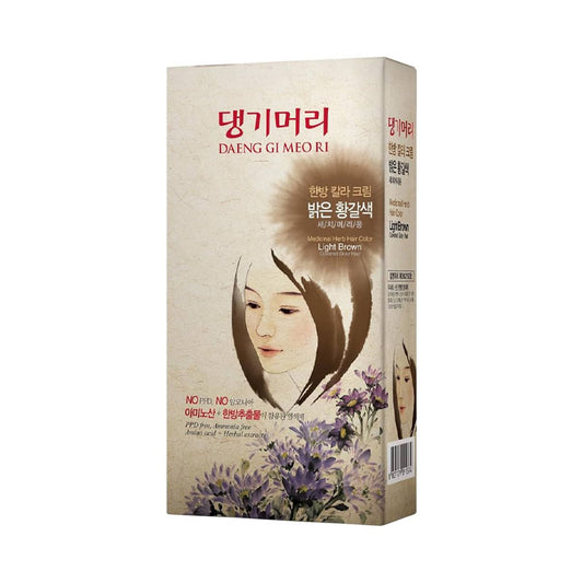 Daeng Gi Meo Ri Medicinal Herb Hair Color-Light Brown 120g