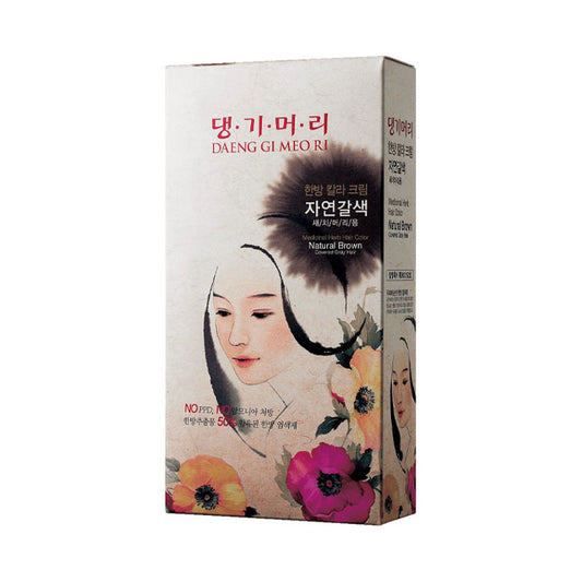 Daeng Gi Meo Ri Medicinal Herb Hair Color-Natural Brown 120g