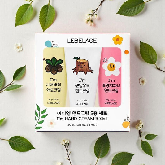 LEBELAGE I'm HAND CREAM 3 SET