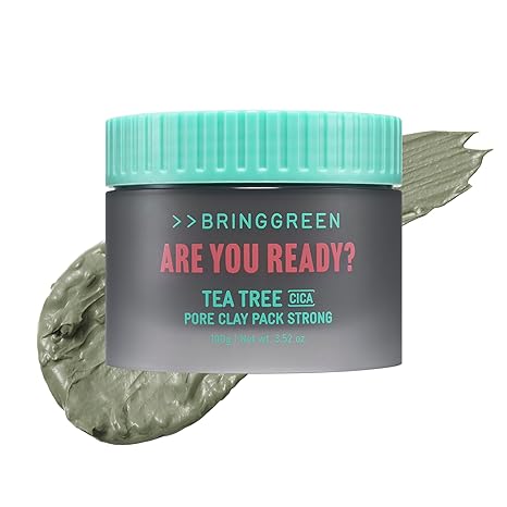 BRINGGREEN Tea Tree Cica Pore Clay Pack Strong 100g