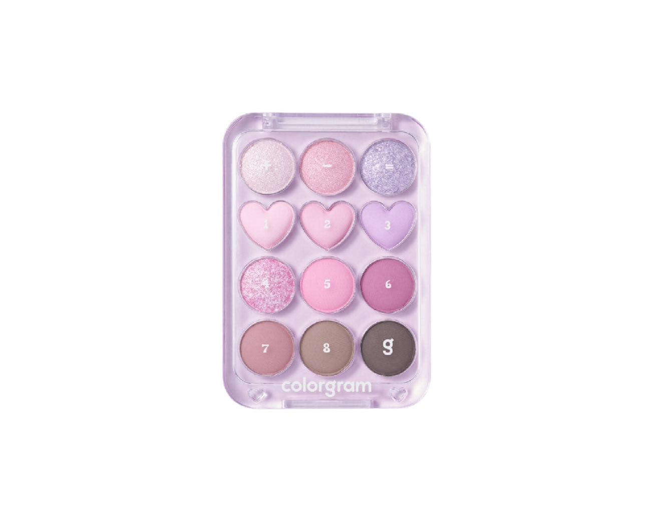 Pin Point Eyeshadow Palette-03 Pink+Lavender 9.1g