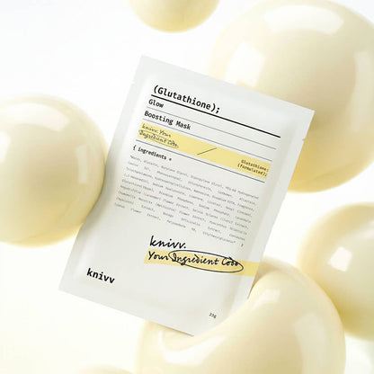 knivv Glutathione Glow Boosting Mask 10pk