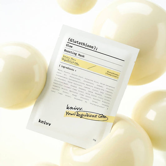 knivv Glutathione Glow Boosting Mask 10pk
