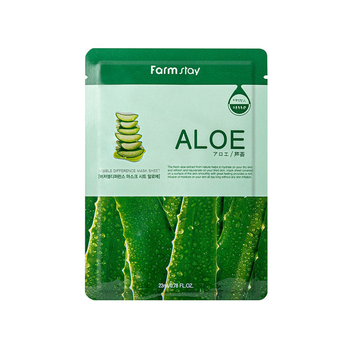 Aloe Visible Difference Sheet Mask 10pk
