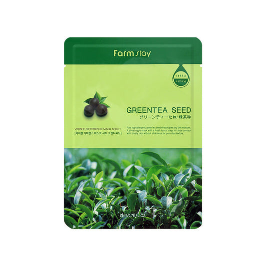 Green Tea Seed Visible Difference Sheet Mask 10pk