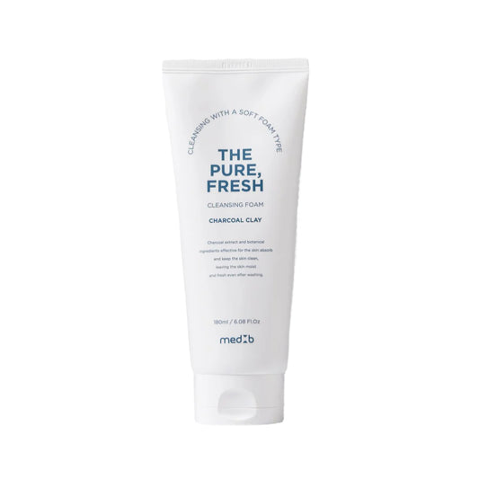 The Pure, Fresh Cleansing Foam - Charcoal Clay 180ml