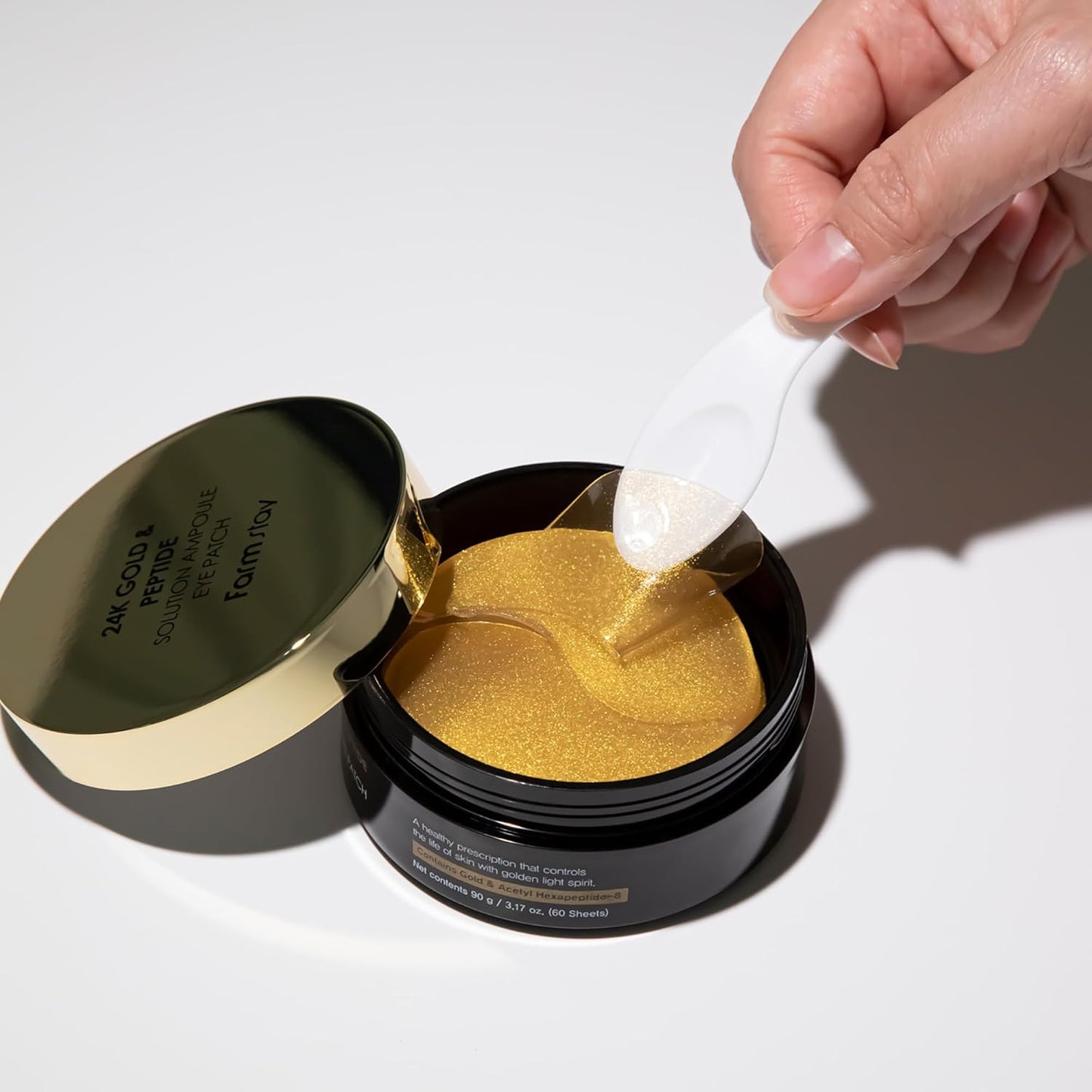 Farmstay 24k Gold & Peptide Solution Ampoule Eye Patch 60ea