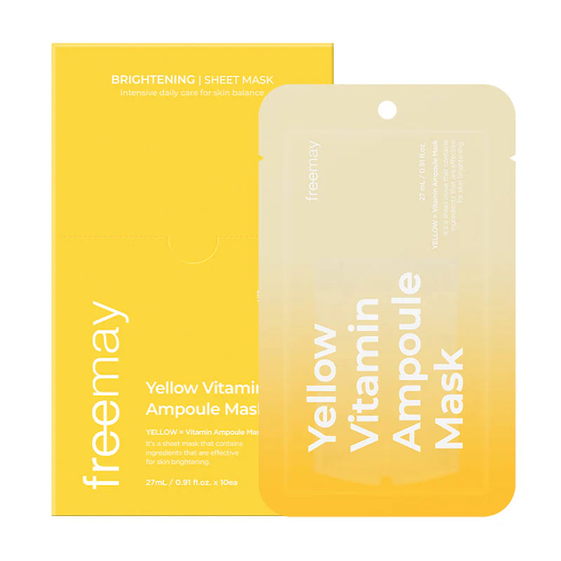 Yellow Vitamin Ampoule Mask 10pk
