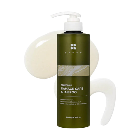 Relief Mud Damage Care Shampoo 500ml