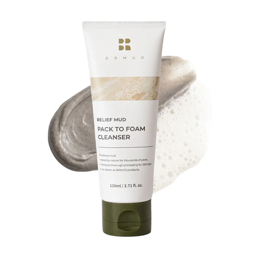 Relief Mud Pack To Foam Cleanser 30ml