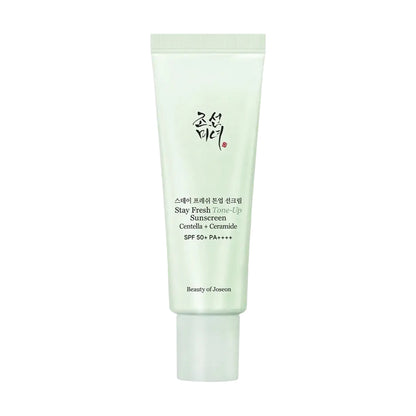 Beauty of Joseon Stay Fresh Tone-Up Sunscreen Green 50ml