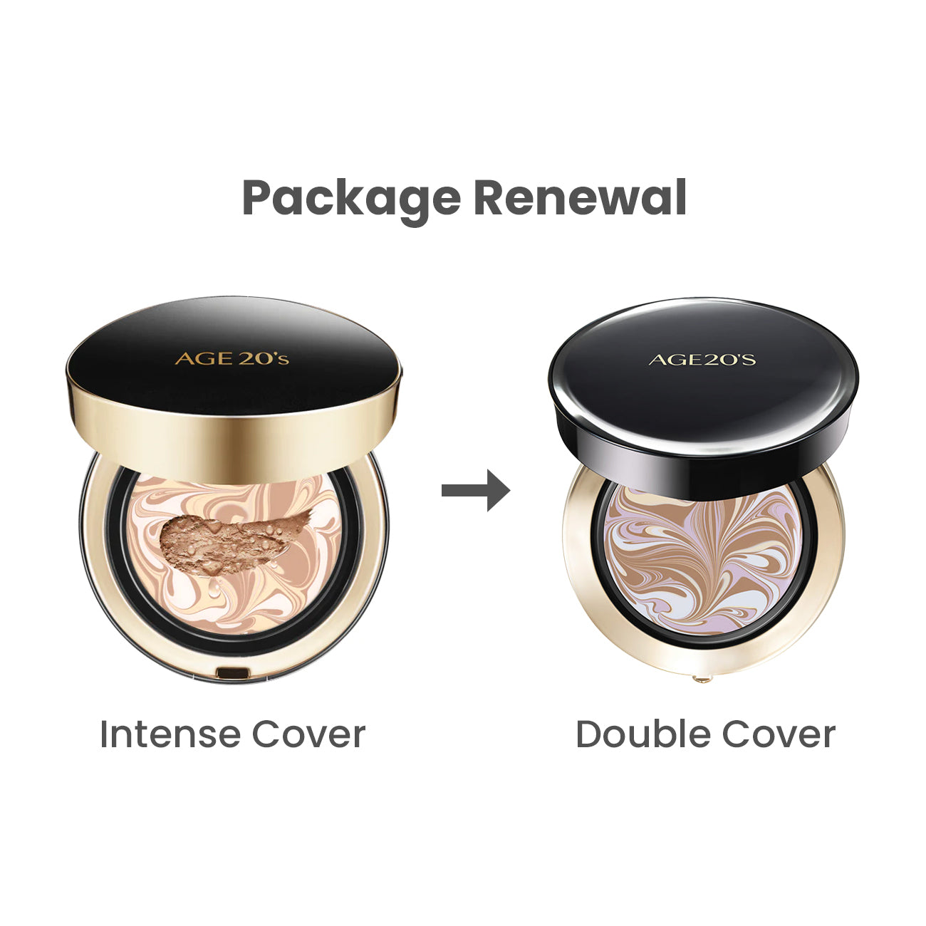 AGE20'S Signature Essence Cover Pact Master Double Cover-21 Light Beige 14g*2