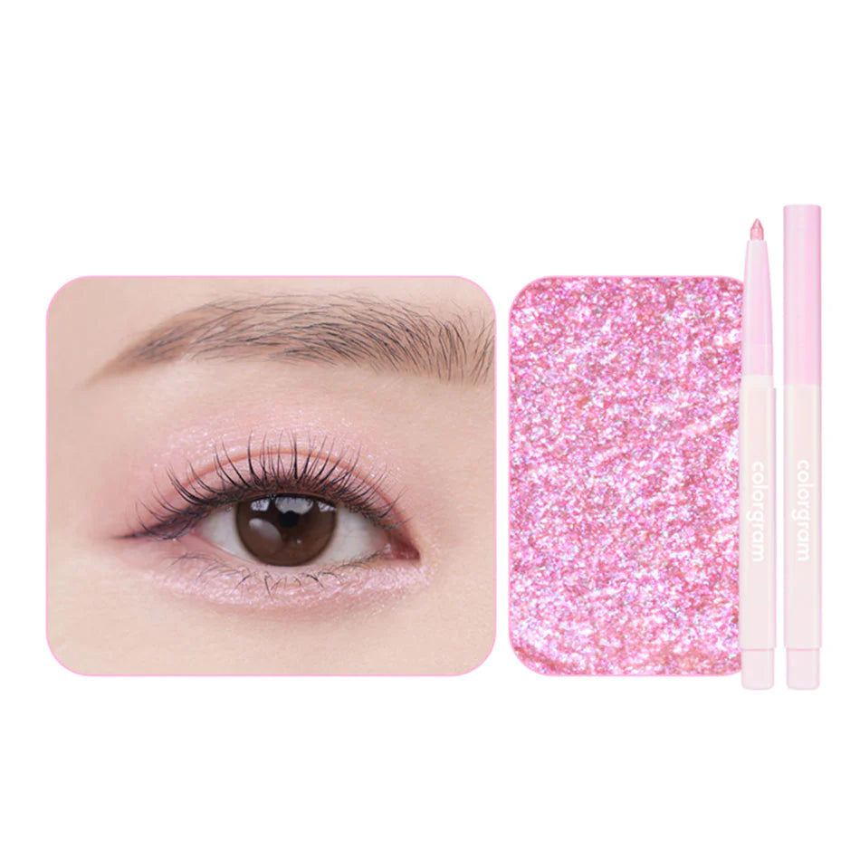 Glitter Undereye Maker-01 Cool Pink Beam 0.2g