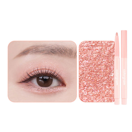 Glitter Undereye Maker-02 Coral Beam 0.2g