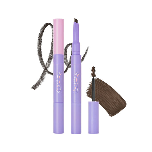 Square Dual Brow - Dark Brown 2.7g