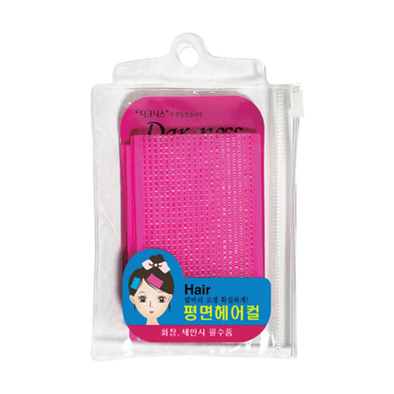 Darkness [DAC-0752] Flat Velcro Hair Gripper 4pcs
