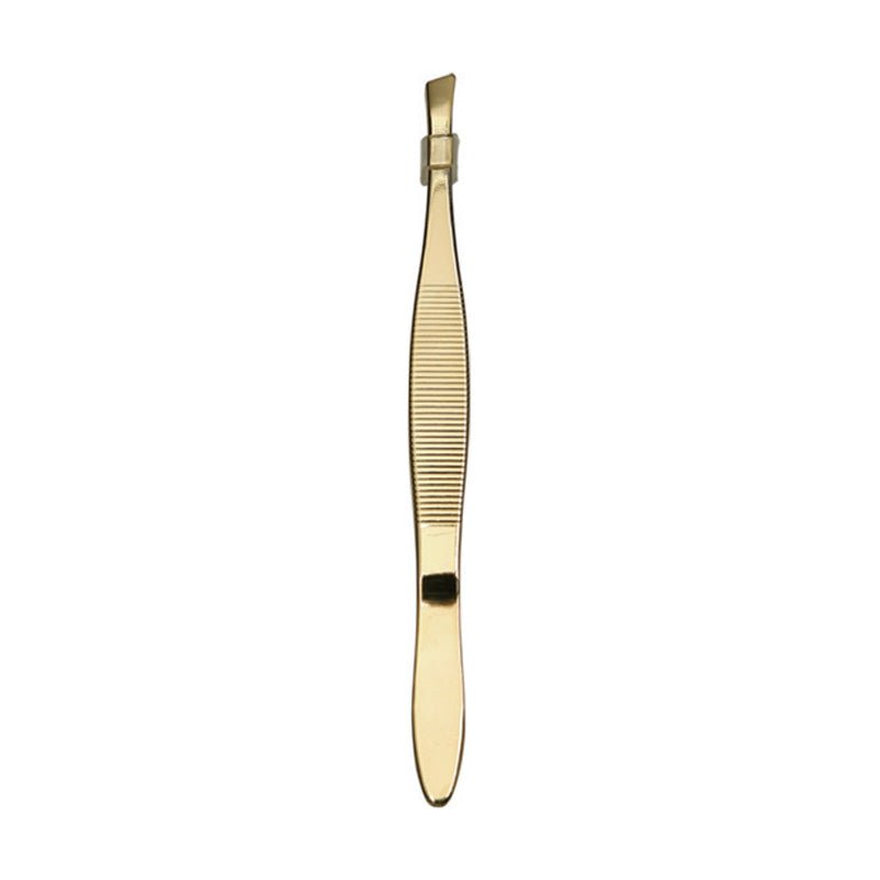 Darkness [DMK-4029] Gold Plated Tweezers 1pc
