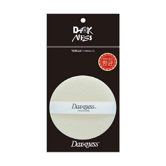 Darkness [DPK-3213] Premium Round Flocking Puff 1pc 75Ø