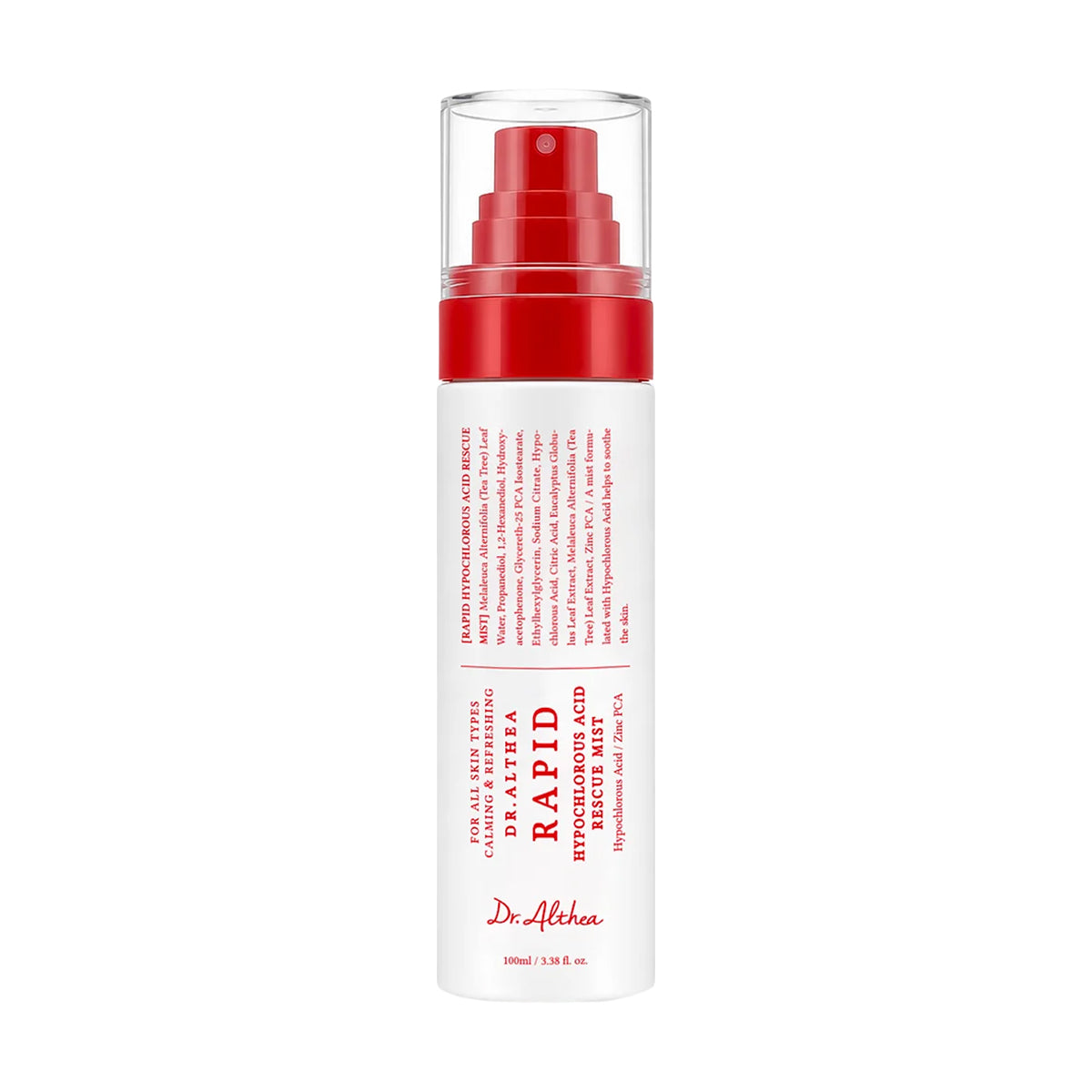 Dr. Althea Rapid Hypochlorous Acid Rescue Mist 100ml