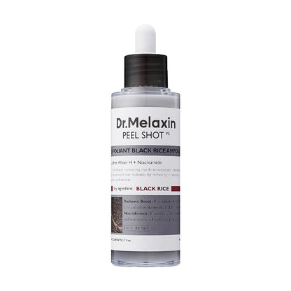 Dr.Melaxin Peel Shot Exfoliating Black Rice Ampoule 80ml