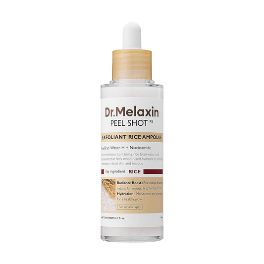 Dr.Melaxin Peel Shot Exfoliating White Rice Ampoule 80ml