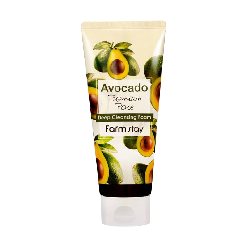 Farmstay Avocado Premium Pore Deep Cleansing Foam 180ml