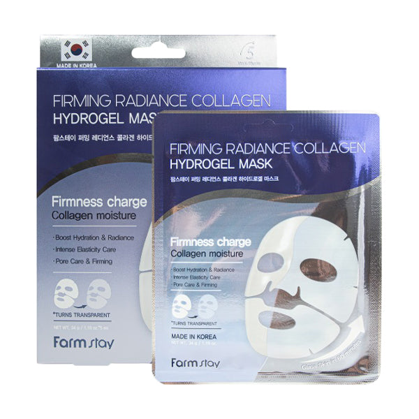 Farmstay Firming Radiance Collagen Hydrogel Mask 5pk