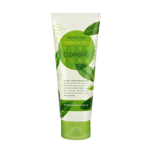 Farmstay Green Tea Seed Pure Cleansing Foam 180ml