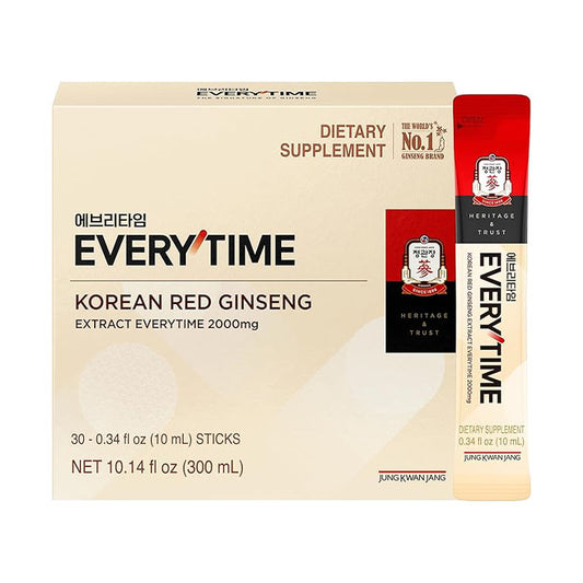 에브리타임 한국홍삼추출물 2000mg 10ml*30개입 