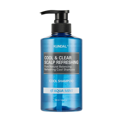 KUNDAL Cool & Clear Shampoo-Aqua Mint 500ml