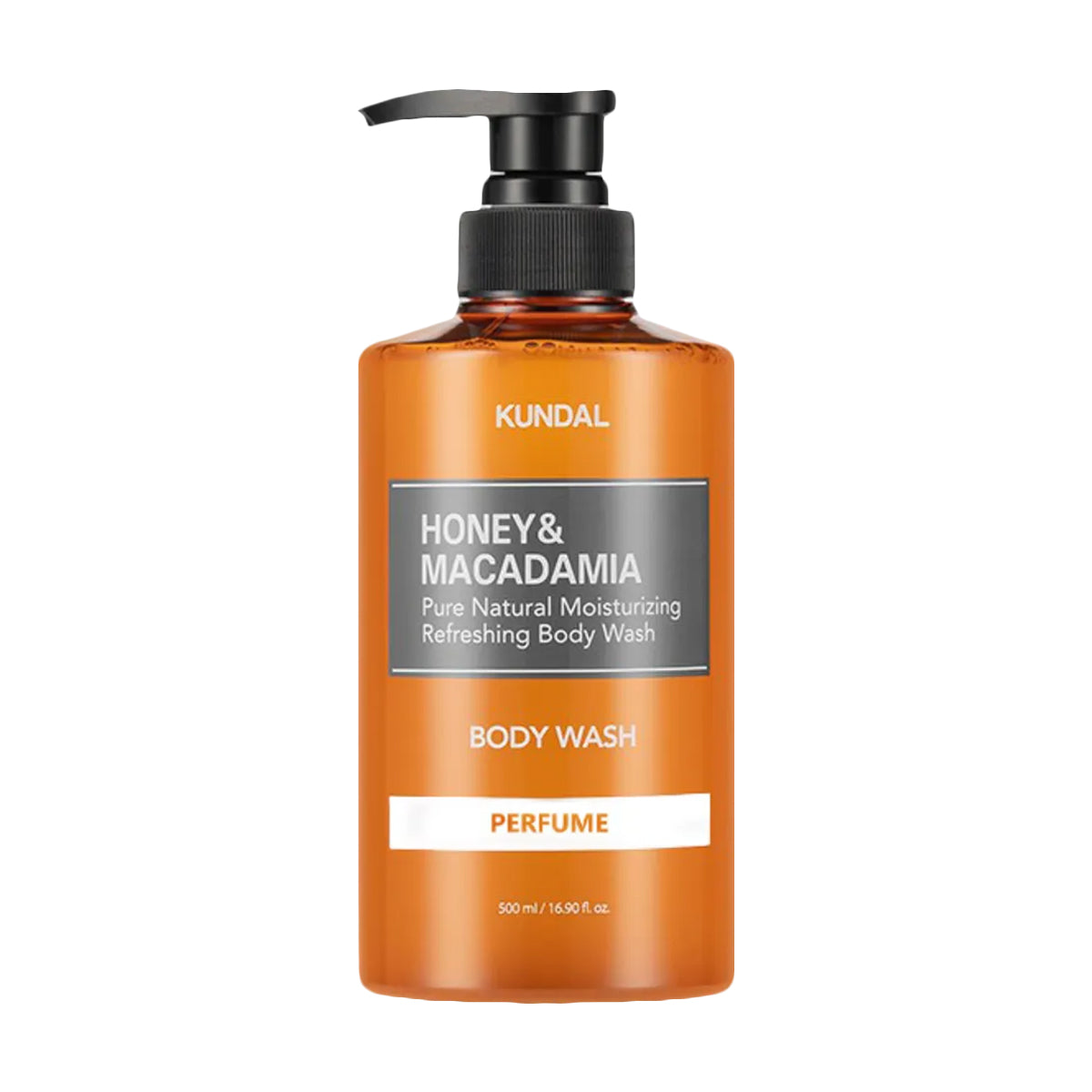 KUNDAL Honey & Macadamia Pure Body Wash-Pink Grapefruit 500ml