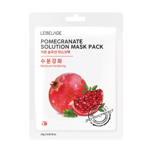 LEBELAGE Pomegranate Solution Mask Pack 10pk