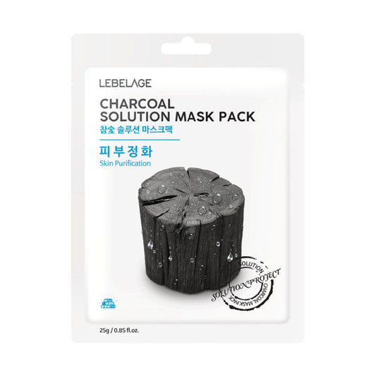 Charcoal Solution Mask Pack 10pk