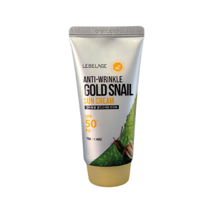 Anti-Wrinkle Gold Snail Sun Cream 70ml