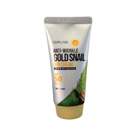 Anti-Wrinkle Gold Snail Sun Cream 70ml