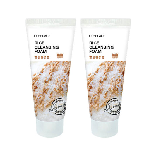 Rice Cleansing Foam Set 100ml*2