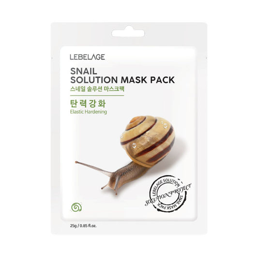 Snail Solution Mask Pack 10pk