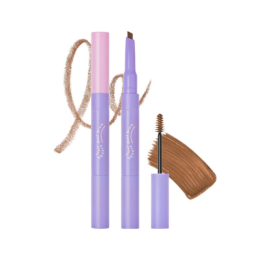 Square Dual Brow - Light Brown 2.7g