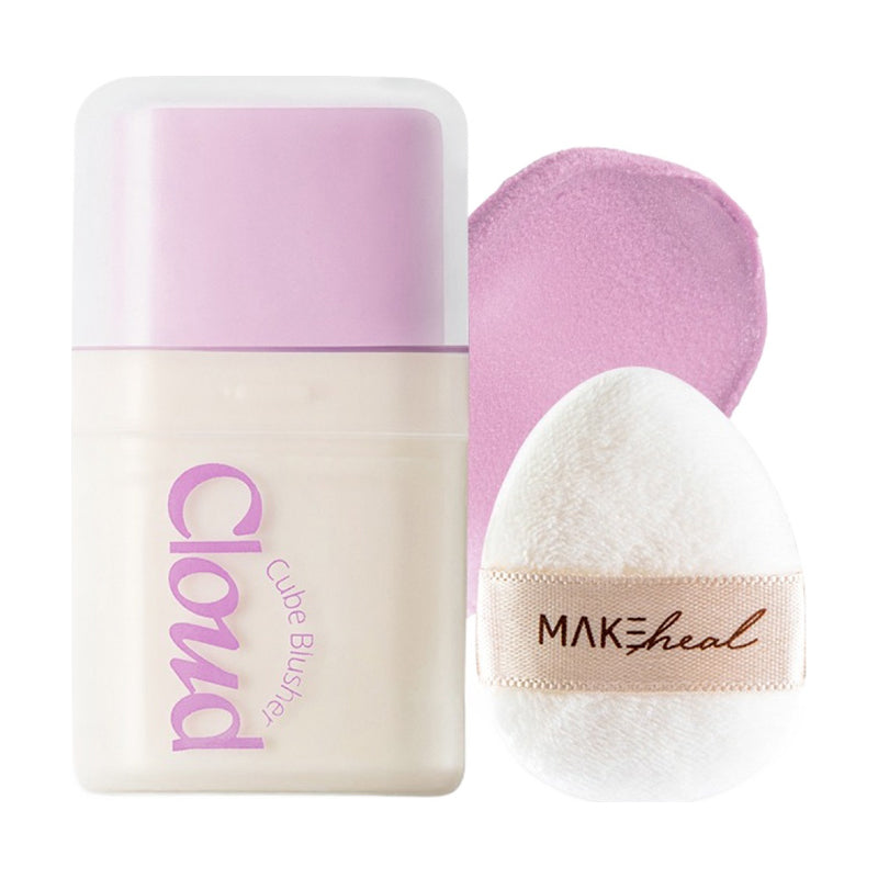 MAKEheal Cloud Cube Blusher-02 Lilatte 8g
