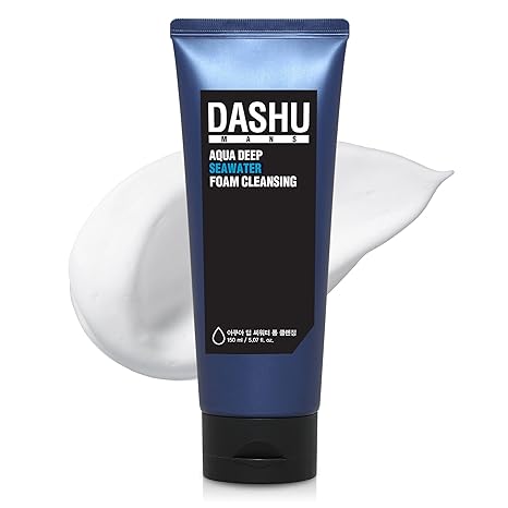 Mens Aqua Deep Seawater Foam Cleansing 150ml