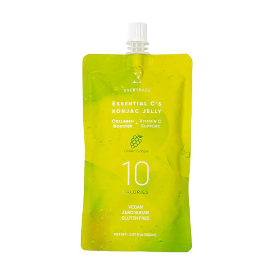 Essential C's Konjac Jelly-Green Grape 10pk