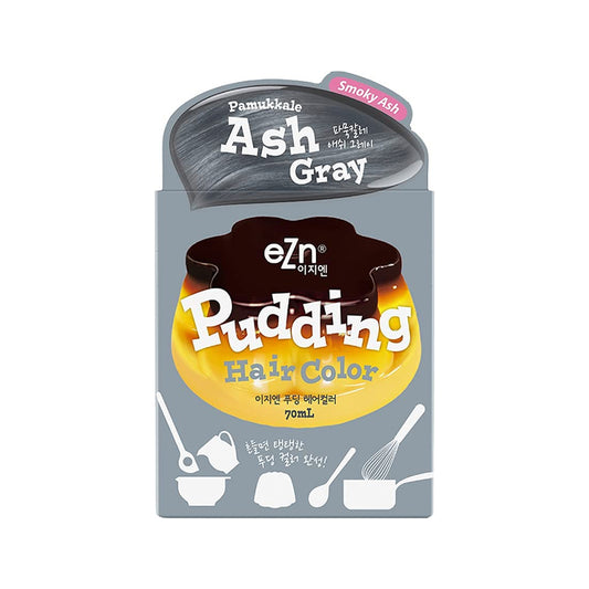 eZn Pamukkale Ash Gray Pudding Hair Color 140ml