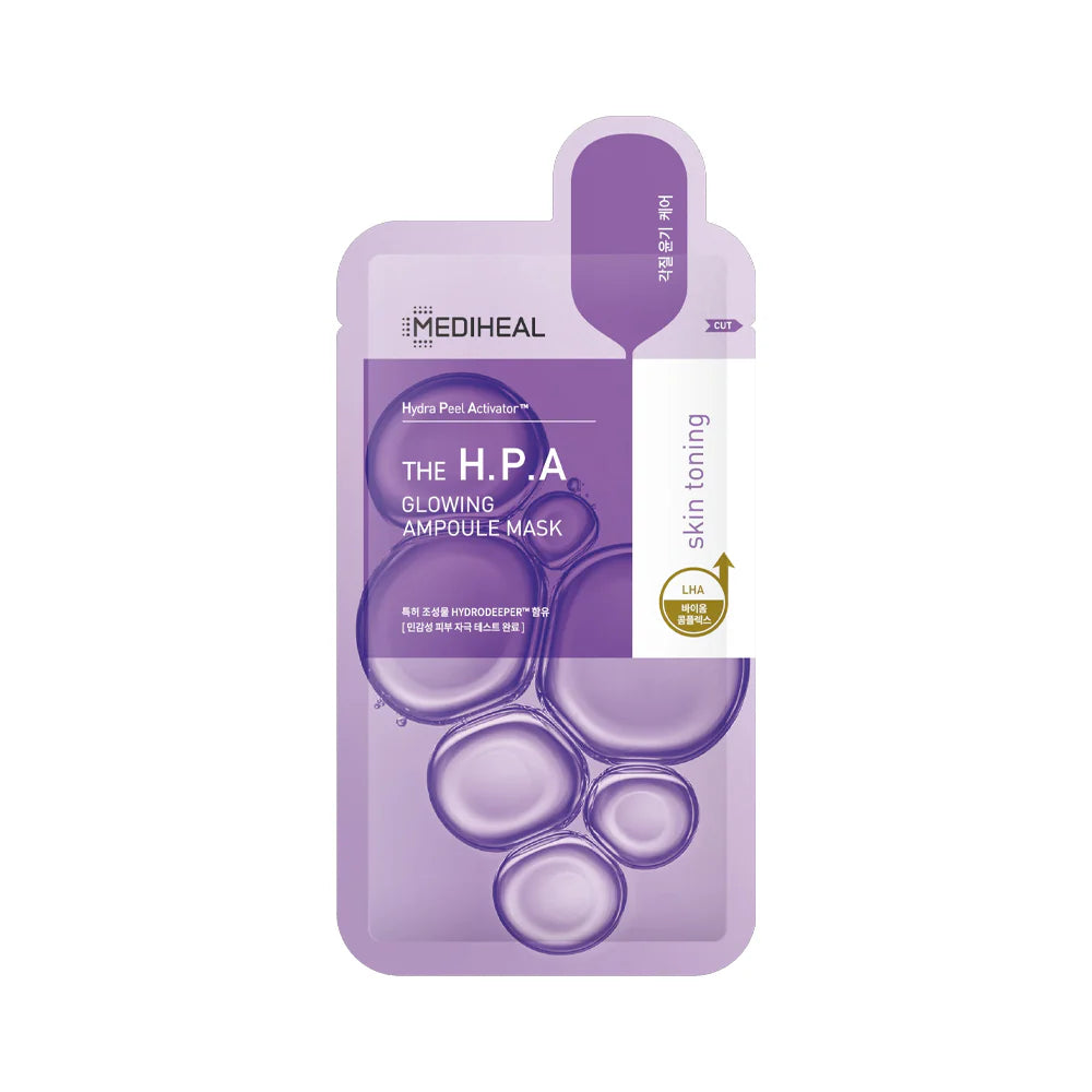 The H.P.A Glowing Ampoule Mask 10pk