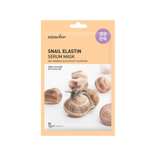 Snail Elastin Serum Mask 10pk