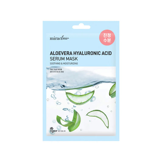 Aloevera Hyaluronic Serum Mask 10pk