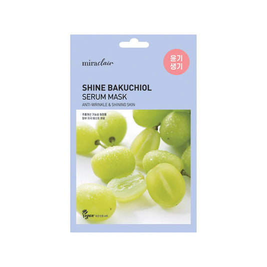Shine Bakuchiol Serum Mask 10pk