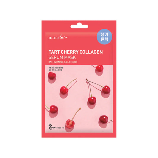 Tart Cherry Collagen Serum Mask 10pk